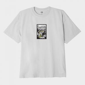 (165262695) 스네이크 반팔티 WHITE